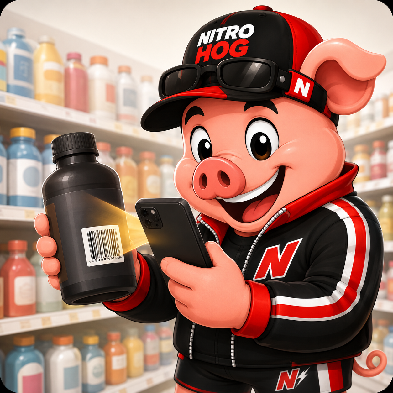 NitroHog looking for products to scan