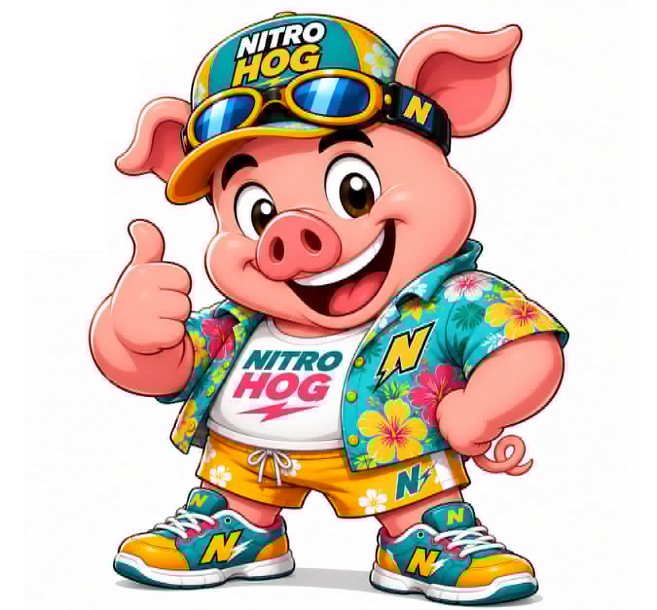 NitroHog in Nitro Club gear